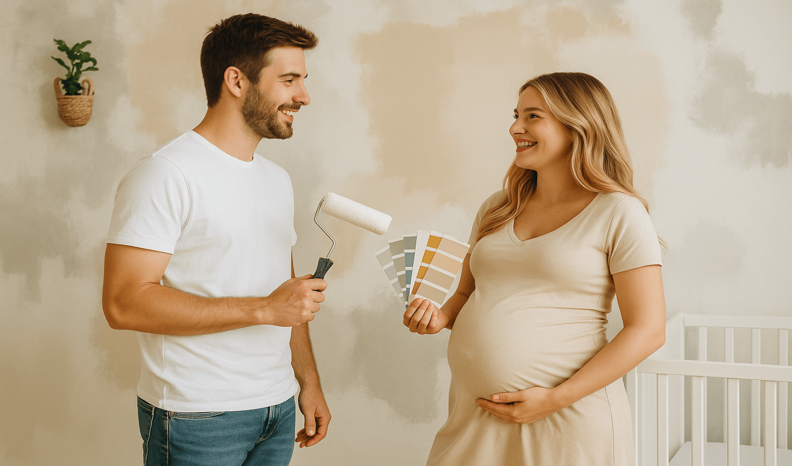 mladi-par-u-preuredjenju-sobe-za-bebu
